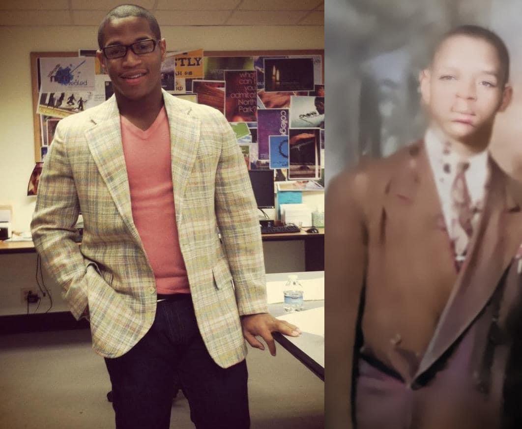 Robert H. Marshall Jr. as a child and as a young leader